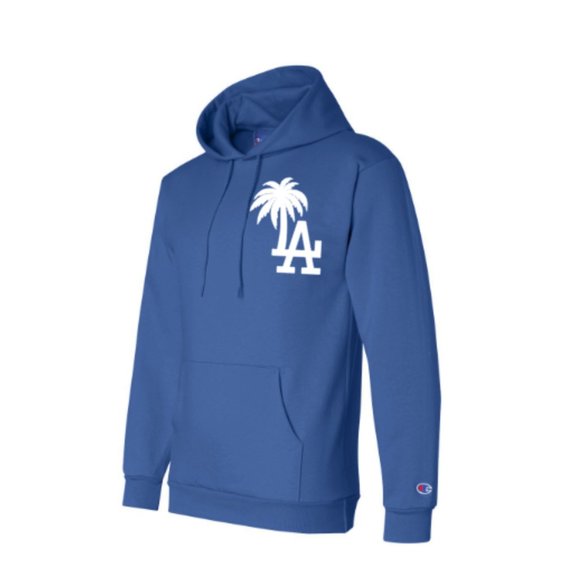 L.A. Beach Palm Tree Life Hoodie Sweater/ Champion